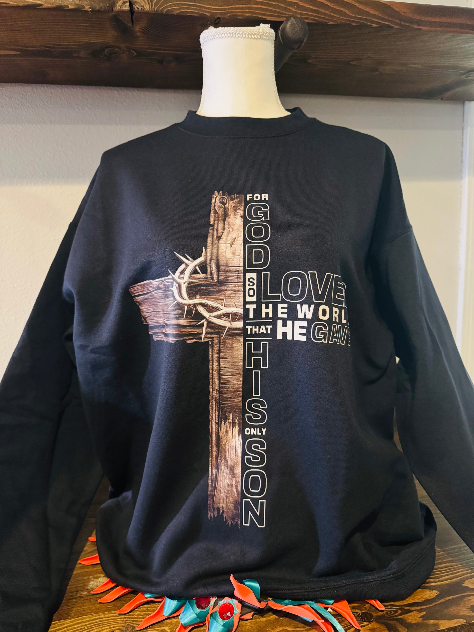 JOHN 3:16 CREWNECK